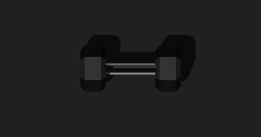 Barbell Business Card Holder