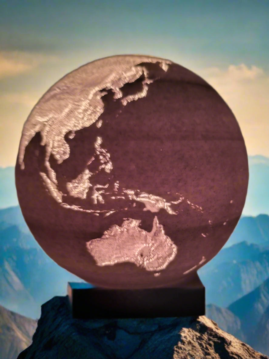 Illuminate Your World with the Elegant World Globe Lamp