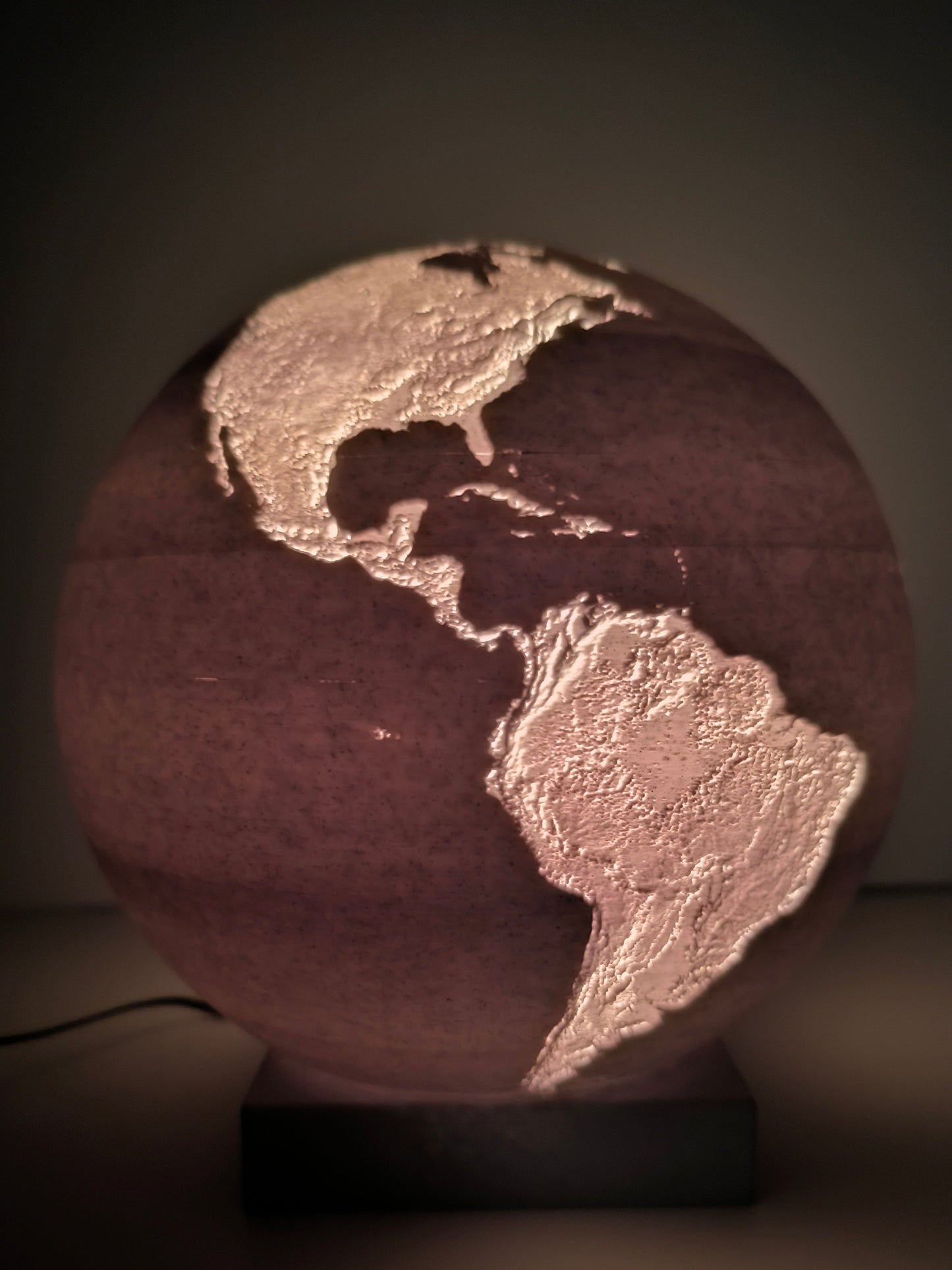 Illuminate Your World with the Elegant World Globe Lamp
