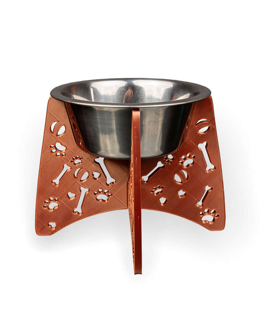 Raised Dog Bowl - Keep your pup fed and comfortable with this elevated dog bowl holder Give your furry friend the gift of comfort and health with the Raised Dog Bowl, a thoughtfully designed feeding solution that prioritizes your pet’s well-being and the