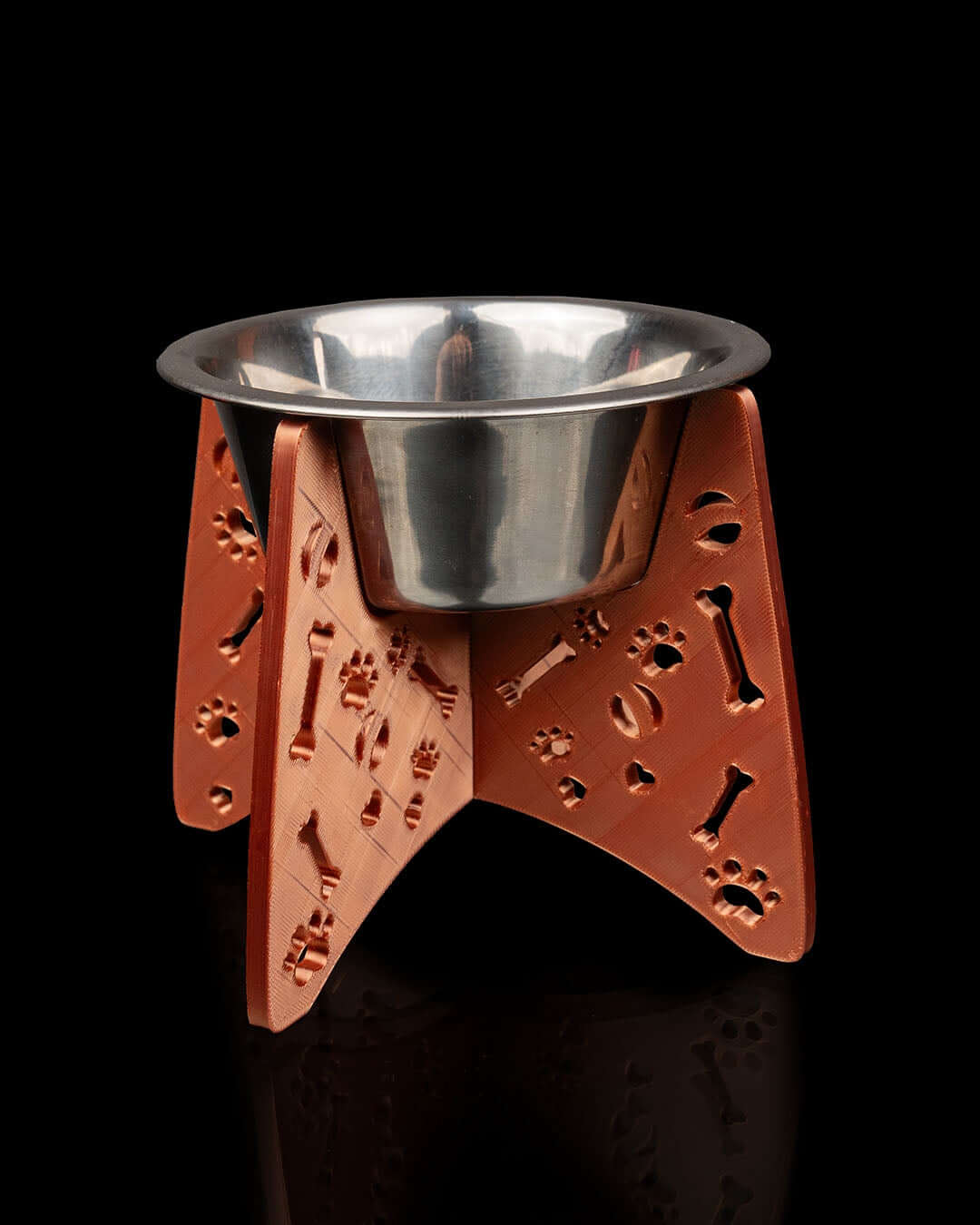 Raised Dog Bowl - Keep your pup fed and comfortable with this elevated dog bowl holder Give your furry friend the gift of comfort and health with the Raised Dog Bowl, a thoughtfully designed feeding solution that prioritizes your pet’s well-being and the